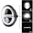 led motorcycle headlight projector high