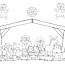 nativity coloring pages 100 pictures