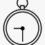 stopwatch coloring page pocket watch