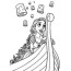 20 beautiful rapunzel coloring pages