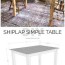 diy shiplap simple table jaime costiglio