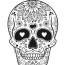 free skull coloring pages for adults