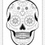 free sugar skull coloring pages