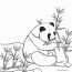 free printable panda coloring pages for