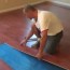 how to install wood floor diy project