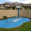 residential splash pads landscaping