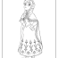 disney frozen anna coloring pages book 04