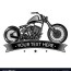old motorcycle logo royalty free vector