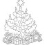 top 100 christmas tree coloring pages