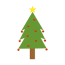 christmas tree logo gráfico por deemka