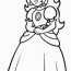 printable princess peach coloring pages