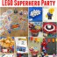 lego superhero party the shirley journey