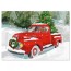 red truck christmas cards current catalog