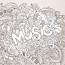 nice music coloring page free