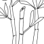bamboo coloring page difficult