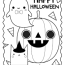 free printable halloween coloring page