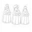 3 wise men coloring pages free bible