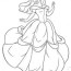 free printable belle coloring pages
