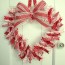 diy house decor heart ribbon wreath