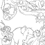disney jungle book colouring pages