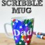 easy father s day sharpie mug kids craft
