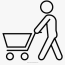 shopping cart coloring page drawing