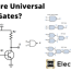 nand and nor gate as universal gates
