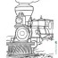 train coloring pages trains to color