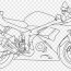 drawing cartoon motorcycle sketch