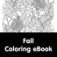 fall coloring pages free printable