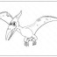 printable pterosaur pdf coloring pages
