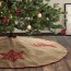 meriwoods burlap christmas tree skirt