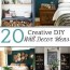 20 creative diy wall decor ideas for