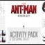 ant man coloring and activity pages