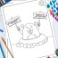 groundhog day coloring pages kids
