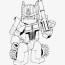 optimus prime lego coloring pages 2 by