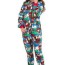 big feet pajamas adult christmas fleece