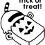 funny halloween coloring page pusheen