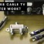 how does a cable tv splitter work