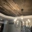 easy diy rustic planked ceiling the