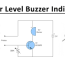 simple water level buzzer indicator