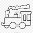 train coloring book png images pngwing