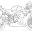 free motorcycle coloring pages