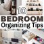 10 bedroom organization ideas for small