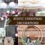 10 diy rustic christmas decorations