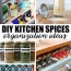 20 creative diy kitchen spices