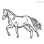 horse coloring pages print or
