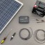 connect solar panel to charge