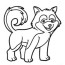 15 simple and best dog coloring pages
