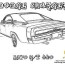 1969 dodge charger car coloring pages